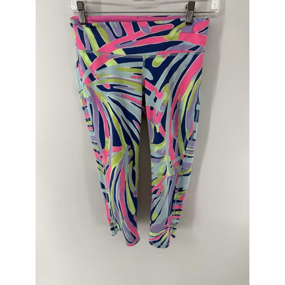 Lilly Pulitzer Luxletic Weekender Legging Size Small Indigo Sea Dreamin Pants S